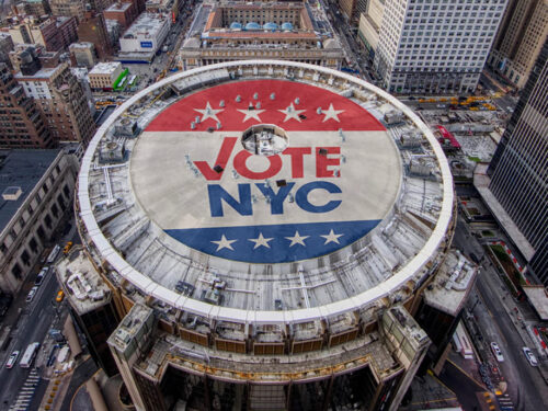 Madison Square Garden will serve over 60,000 eligible voters