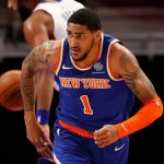 Knicks, Toppin available again for the game against the Nets tonight