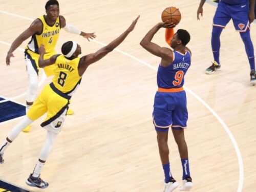 Knicks, RJ Barrett post game vs Pacers