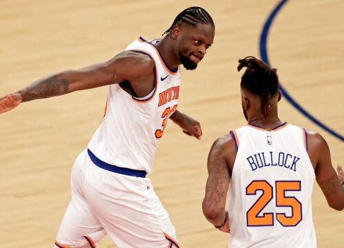 The Knicks come back to win again
