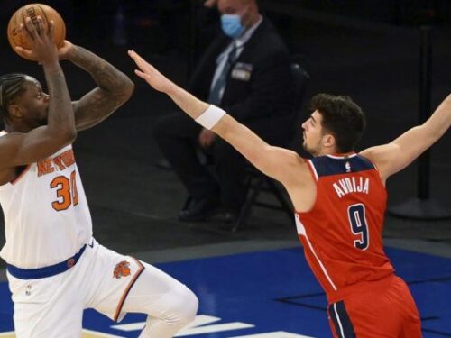 The Knicks ‘walk’ over the Wizards with a super Randle