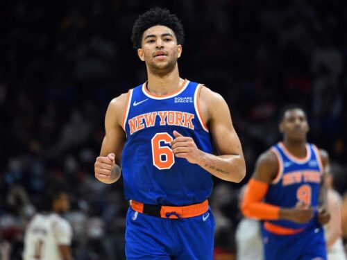 Knicks, Quentins Grimes injured in the ankle is in doubt for the Bulls