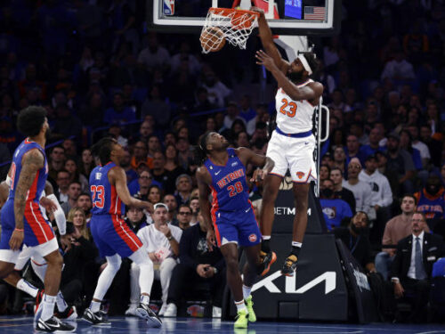 NY Knicks 130-106 Pistons: ok debut at the MSG