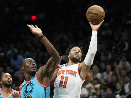 The Suns win: mediocre performance by the Knicks