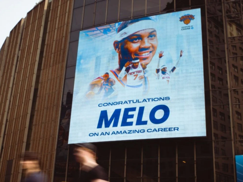 Carmelo Anthony gaining support within MSG for a potential Knicks jersey honor