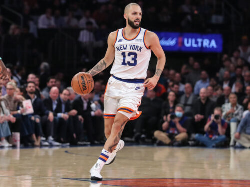 Evan Fournier remains with the Knicks even if he almost never plays