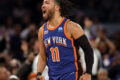 Knicks' Jalen Brunson joins "GOAT" company with fourth straight 40-point Game 1 performance