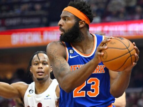 Mitchell Robinson comes off the Knicks bench